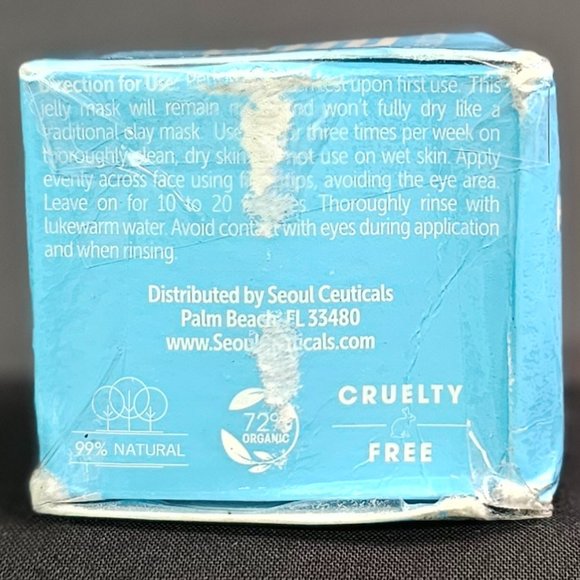 Korean Skin Care Hyaluronic Acid Jelly Mask – Face Mask Skincare K Bea... NIB BO - Picture 3 of 6